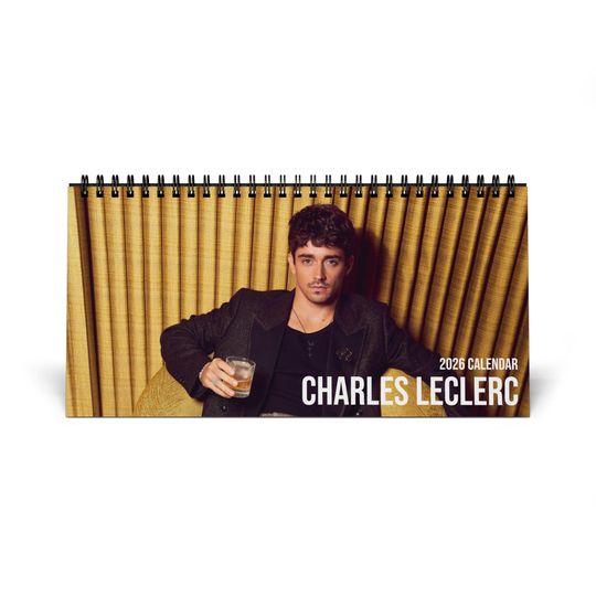 Charles Leclerc - 2026 Desktop Calendar