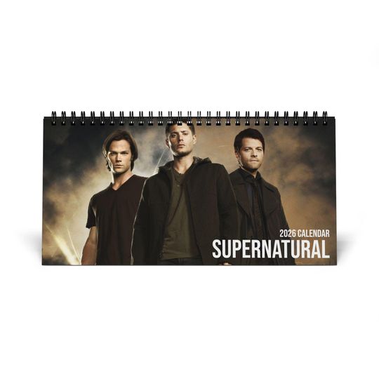 Discover Supernatural - 2026 Desktop Calendar