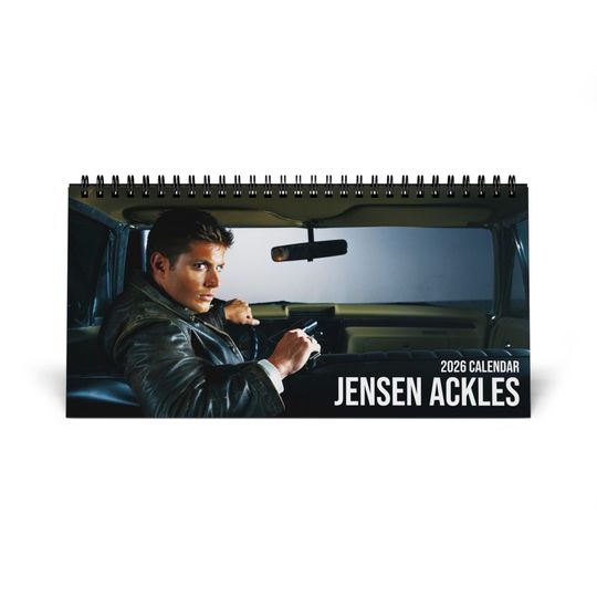 Discover Jensen Ackles - 2026 Desktop Calendar