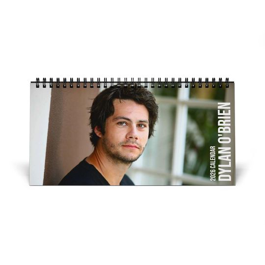 Discover Dylan O'Brien - 2026 Desktop Calendar