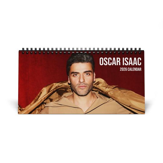 Discover Oscar Isaac - 2026 Desktop Calendar