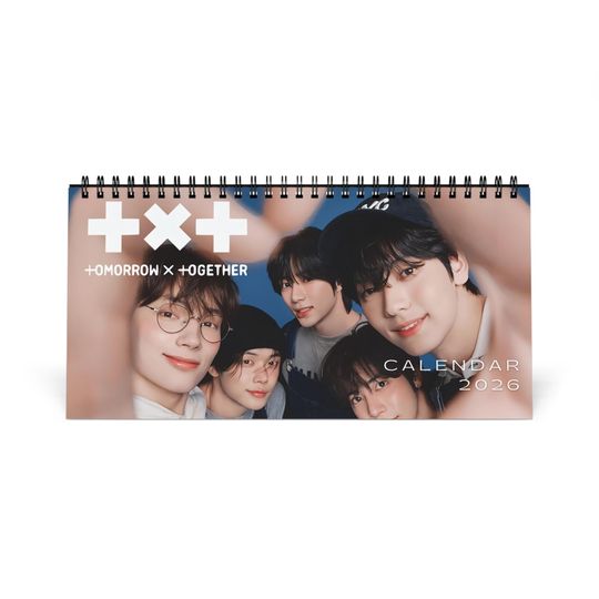 Discover TXT 2026 Desktop Calendar | K-pop Desk Calendar | Fan Gift, HD Photos