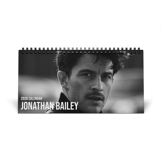Jonathan Bailey - 2026 Desktop Calendar
