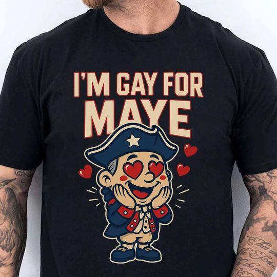 Discover Funny Drake Maye I'm Gay for Maye Shirt, New England Football Tshirt, Patriot Fan Gift