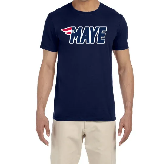 Discover Drake Maye Logo T-shirt