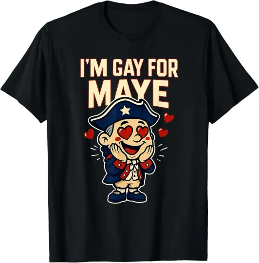 Discover I'm Gay For Maye Funny Hearts Mascot T-Shirt
