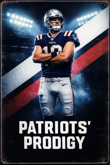 Discover Drake Maye Poster New England Patriots Poster
