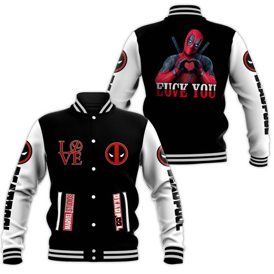 Deadpool Baseball Jacket