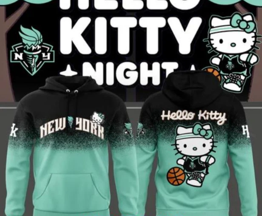 New York Liberty Night Edition Hoodie 3D All over print
