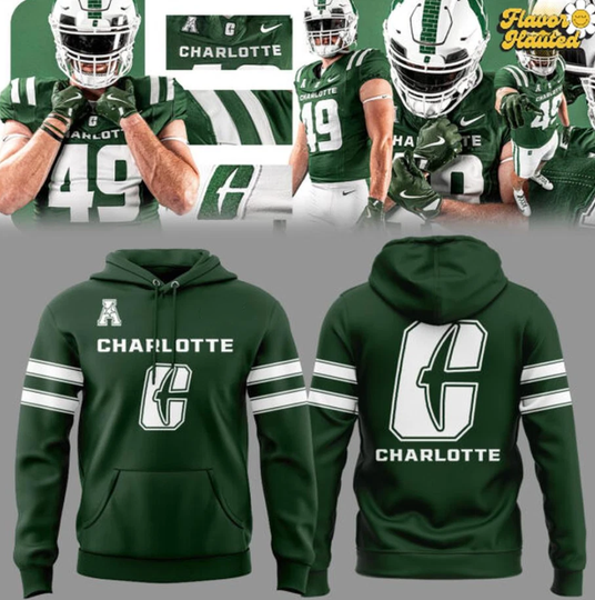 Charlotte 49Er Football New 2025 3D Hoodie