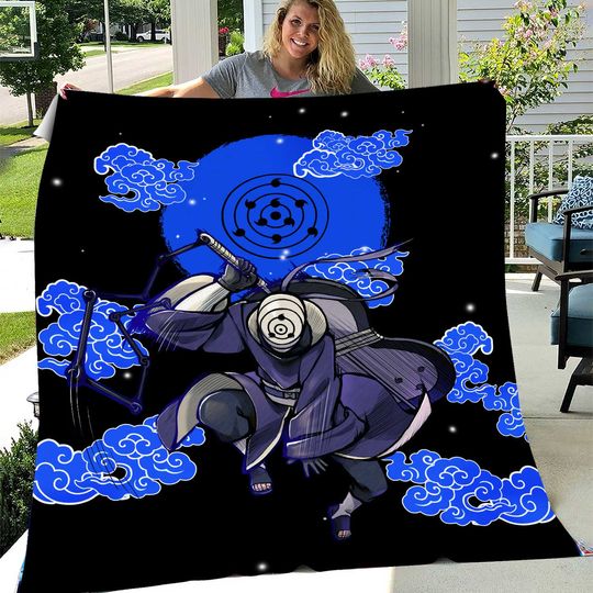 Obito Uchiha NARUT0 Sherpa Fleece Blanket