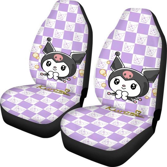 Sanrio Kuromi Car Seat Covers