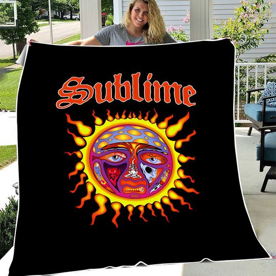 Sublime Music Band Fleece Blanket