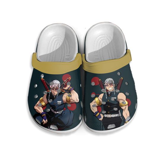 Tengen Uzui Clogs Shoes Custom