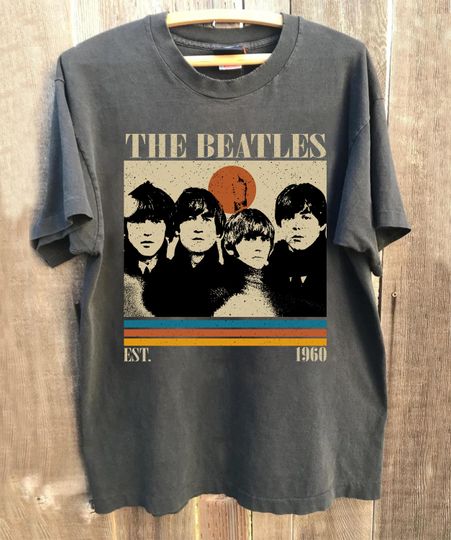 The Beatles Retro T-Shirt Music Band