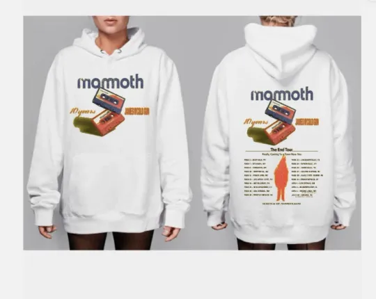 Discover Mammoth Announce 2026 U.S. Tour 2D Hoodie