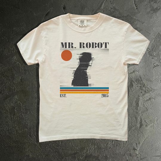 Discover Mr. Robot TV Series T-Shirt  Vintage Tee
