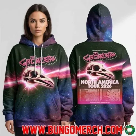 Discover The Growlers North America Tour 2026 Poster 3D Unisex Hoodie Gift