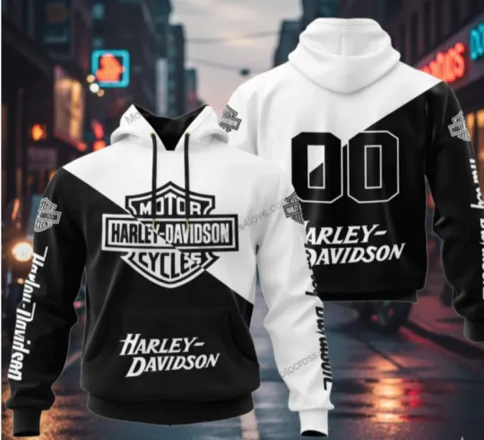 Discover Personalized Motor Harley Racing Davidson 3D Hoodie