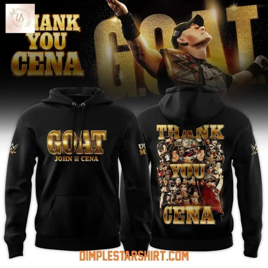 CENA Thank You Goat 3D Hoodie