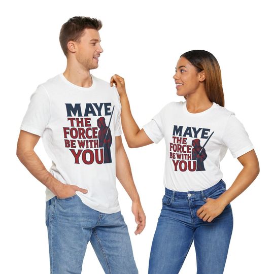 Discover New England Patriots Drake Maye the Force Be With You T-Shirt Gift