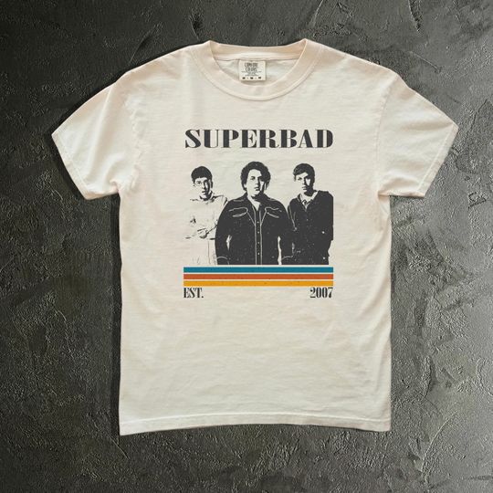 Discover Superbad Movie T-Shirt, Vintage Tee