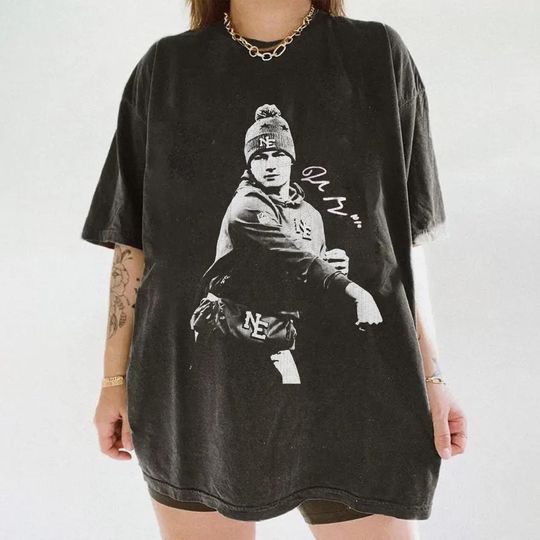 Discover Drake Maye Shirt , Game Day Vintage Bootleg Shirt