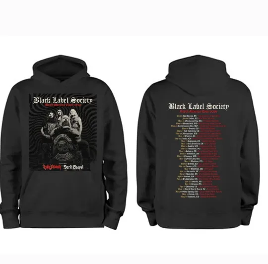 Discover Black Label Society Announce 2026 North American Tour Hoodie or T shirt