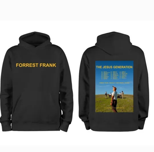 Discover Forrest Frank The Jesus Generation Tour 2026 Hoodie Or T-shirt