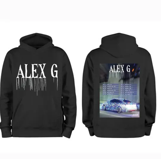 Discover Alex G Tour 2026 US Hoodie Or T-shirt