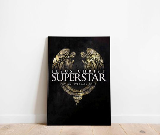 Discover Jesus Christ Superstar Musical Theatre Print Poster