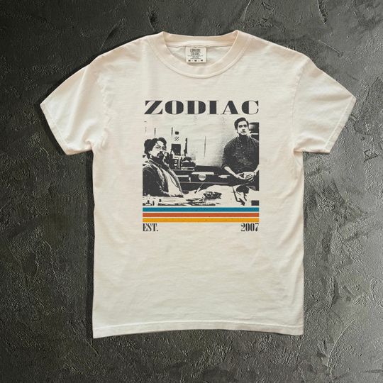 Discover Zodiac Movie Comfort Colors T-Shirt, Retro Film Tee