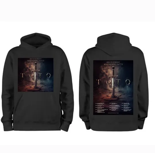 Discover Toto Announce “An Evening With” U.s. Tour 2026 Hoodie