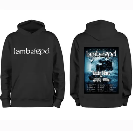 Lamb of God Embarks on Epic 2026 Tour of North America Hoodie