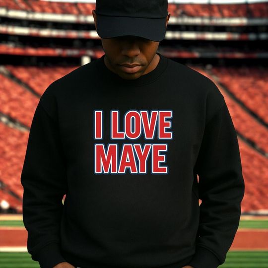 I Love Maye Sweatshirt Game Day College Football Tee