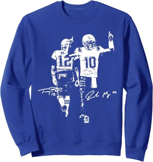 Discover Tom and Drake Maye Funny Unisex Crewneck Sweatshirt