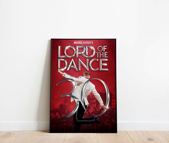 Discover Lord of The Dance Musical Theatre Print Poster