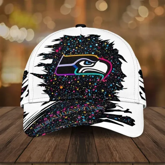 Seahawks x Crucial Catch Classic Cap, Gift For Fans