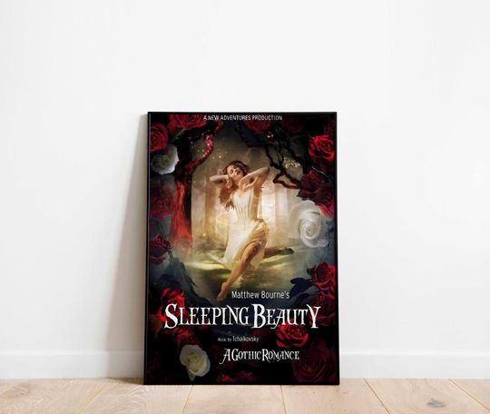 Matthew Bourne's Sleeping Beauty Musical Theatre Print Poster