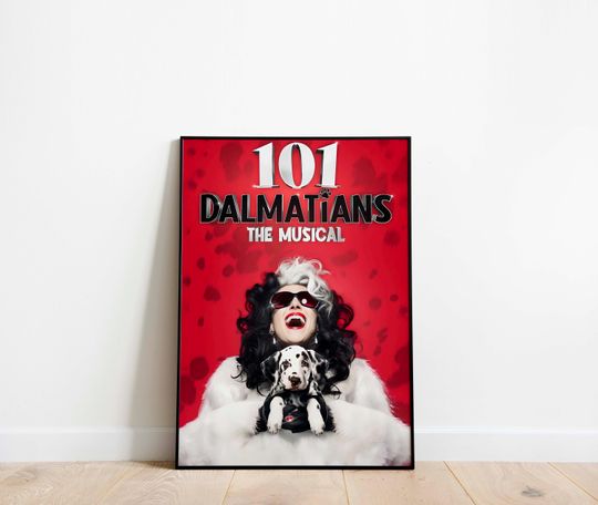 Discover 101 Dalmatians Musical Theatre Print Poster