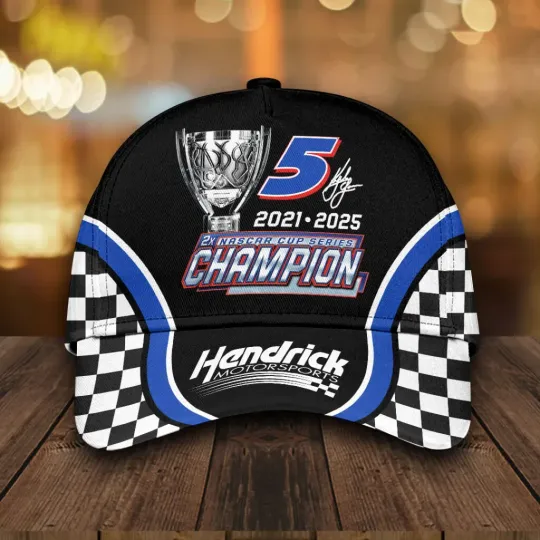 Kyle Larson 2025 Cup Series Champion Classic Cap, Gift For Fans