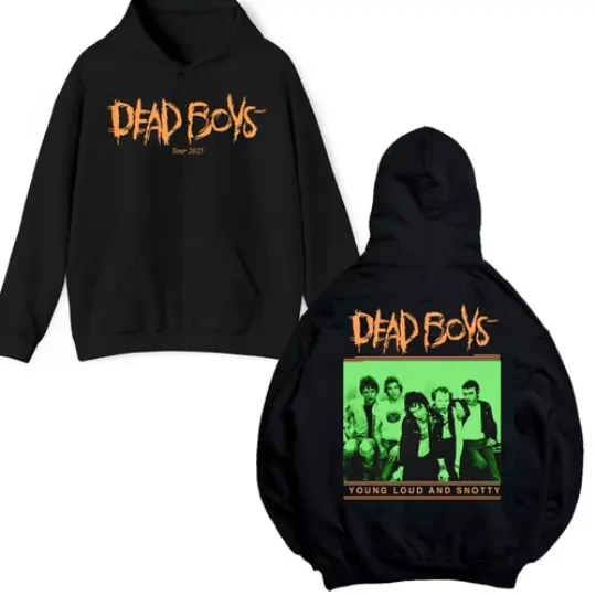Discover Dead Boys Tour 2025 Band Gift For Fan All Size Hoodie
