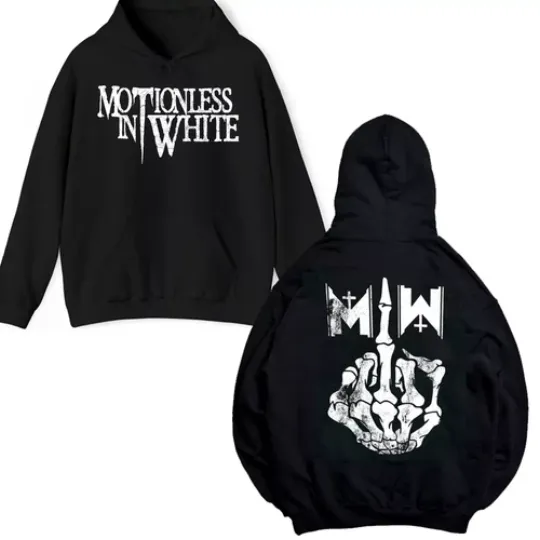 Discover Motionless in White World Tour 2023 2024 Gift For Fans Hoodie