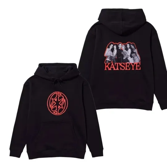 1 KATSEYE Icon Group Tour Concert Exclusive Unisex Hoodie Fan Gift