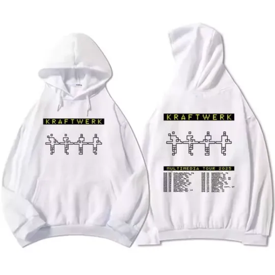 Discover Kraftwerk 2025 North American Tour Hoodie Fan Gift Double-Sided