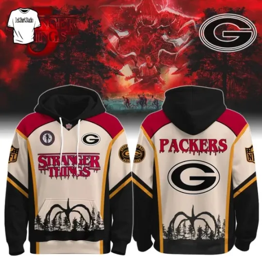 Discover 2025 Green Bay Football Retro Sci-Fi Hoodie 3D Unisex