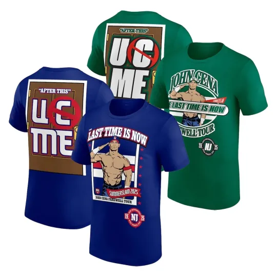 Discover Jo Cen Farewell Tour SummerSlam 2025 T-Shirt All Size