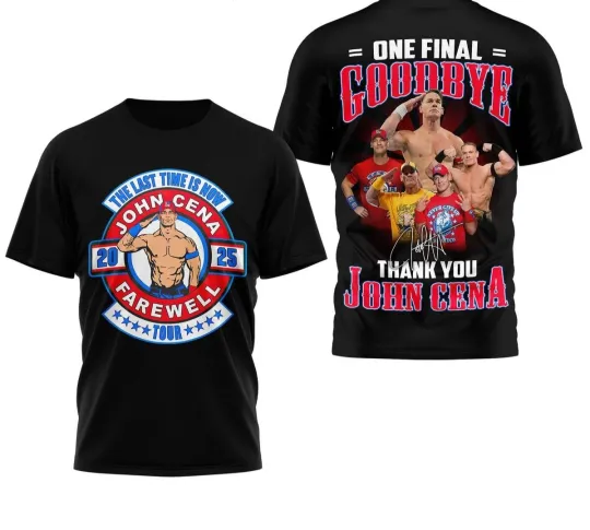 Discover Jo Cen One Final Goodbye Thank You Black AOP 3D T-Shirt