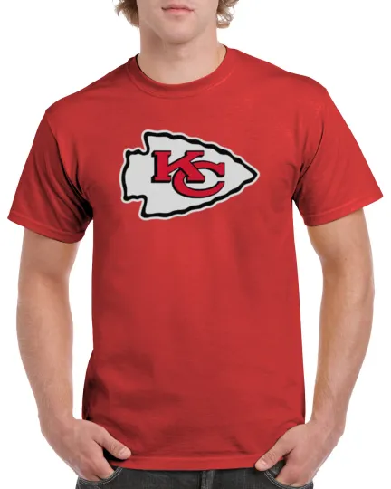 Discover Kansas City Chiefs T-Shirt Arrowhead KC Football Fans Apparel