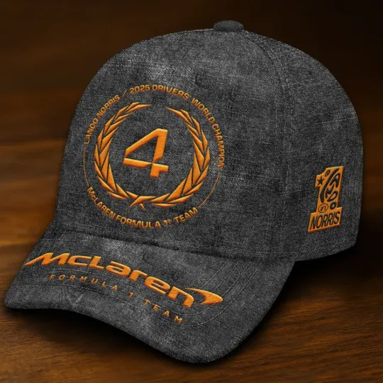Lando Norris World Champion 2025 Classic Cap, Gift For Fans